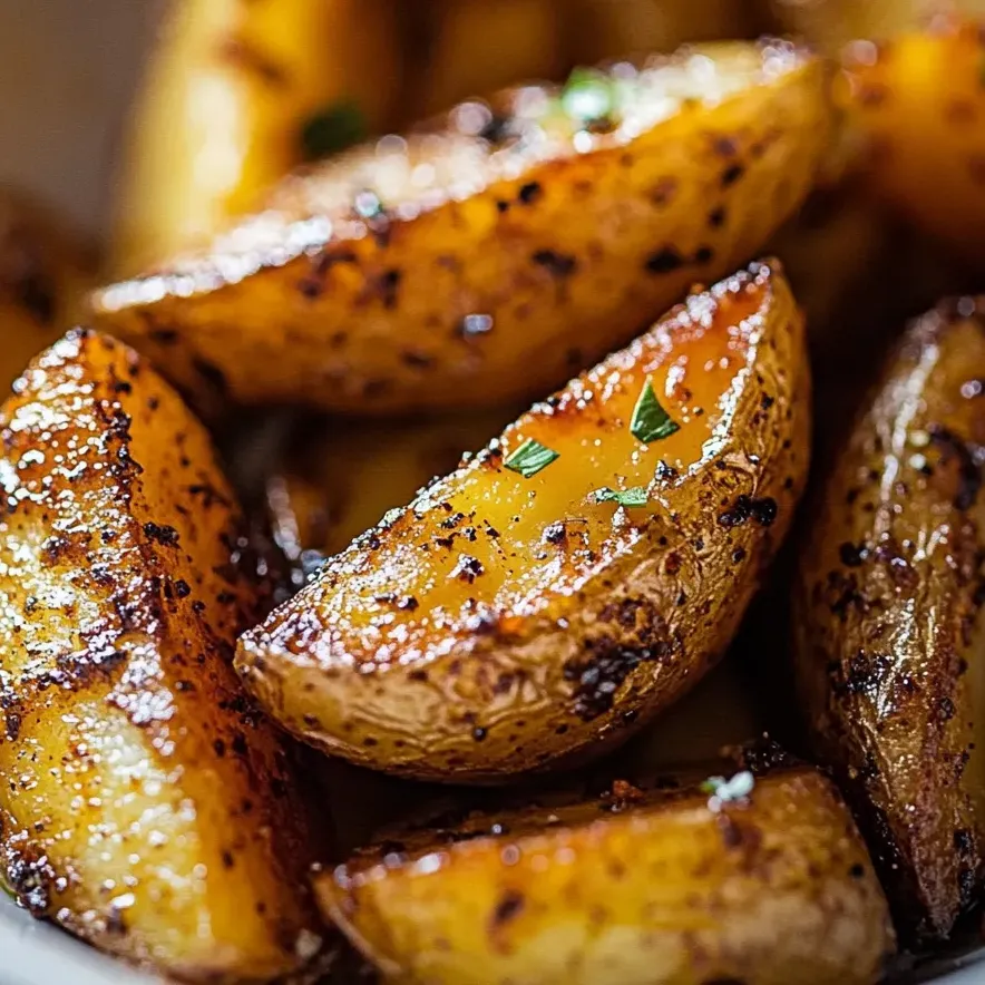 Kartoffelspalten mit würziger Chipotle-Mayo zum Dippen.