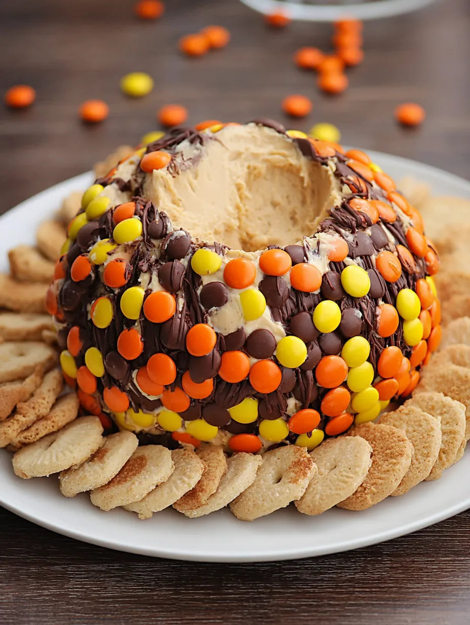 Ein süßes Dessert mit Erdnussbutter und Reese's Erdnussbutter Cups.