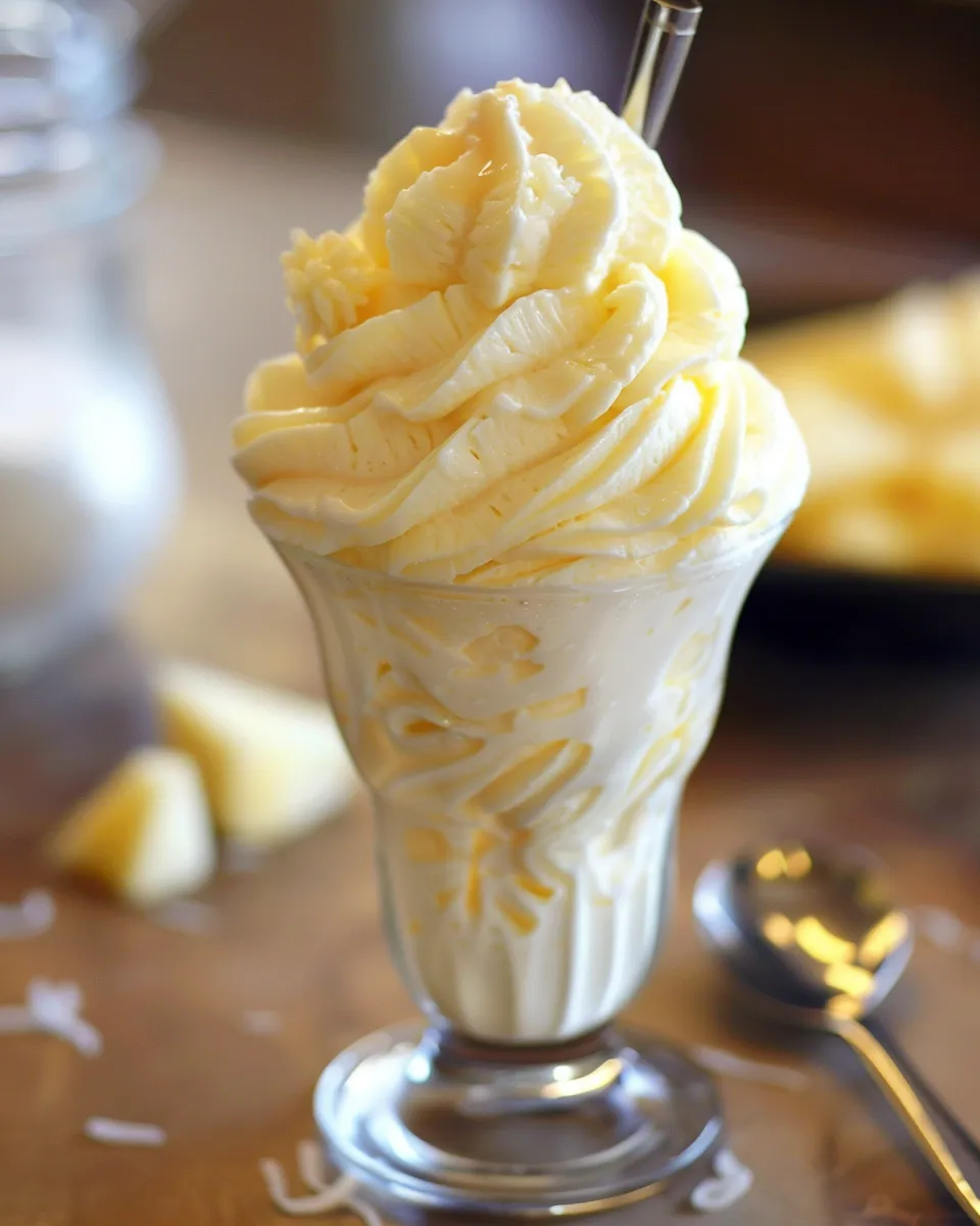 Ein Dole Whip mit Jus.