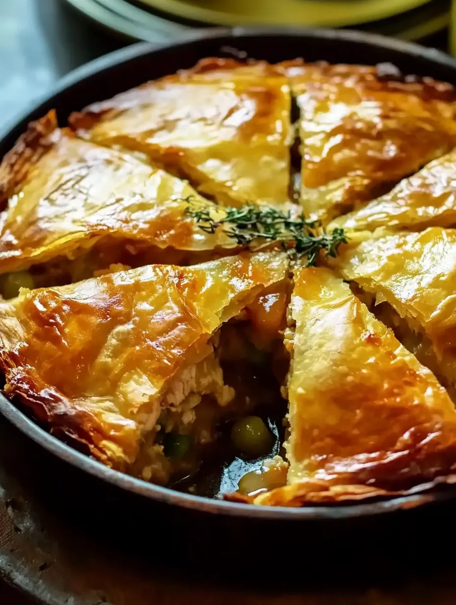 Ein Stück griechischer Hähnchen-Auflauf.