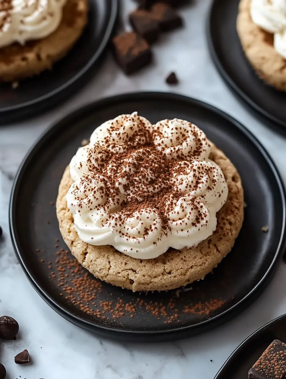 Ein Keks mit weißem Frosting und Schokoladensplittern.
