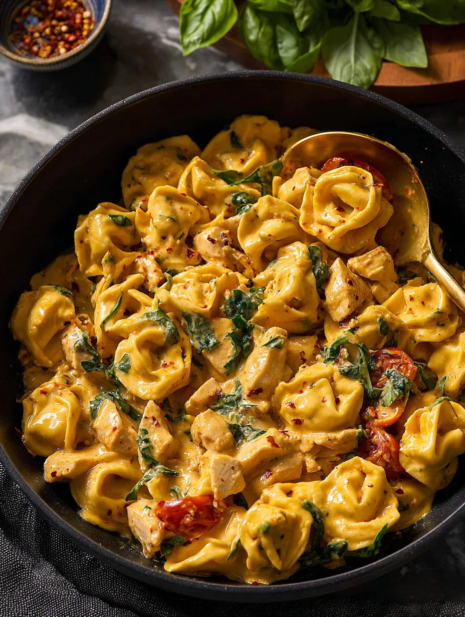 Eine Schale Pasta mit Fleisch und Gemüse.