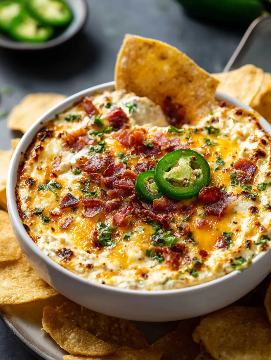 Eine Schüssel Chips mit Dip und einem Löffel.