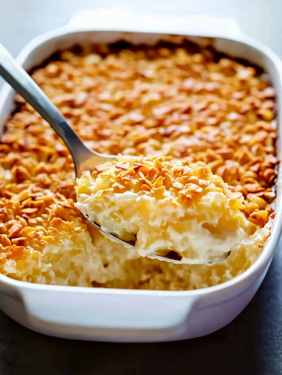 Ein Löffel steckt in einer Schüssel mit Essen.