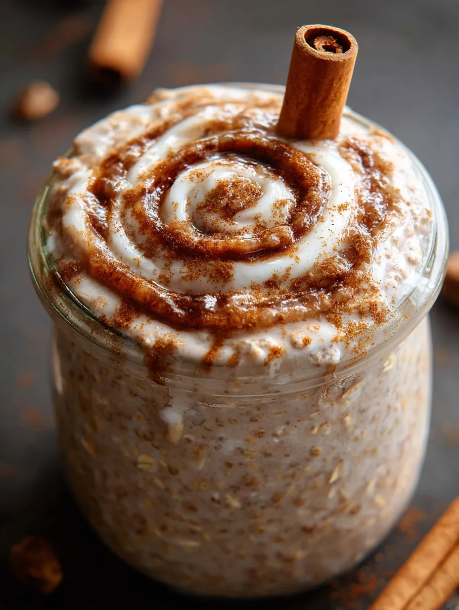 Ein Glas Eis mit Zimt-Zucker-Swirl.