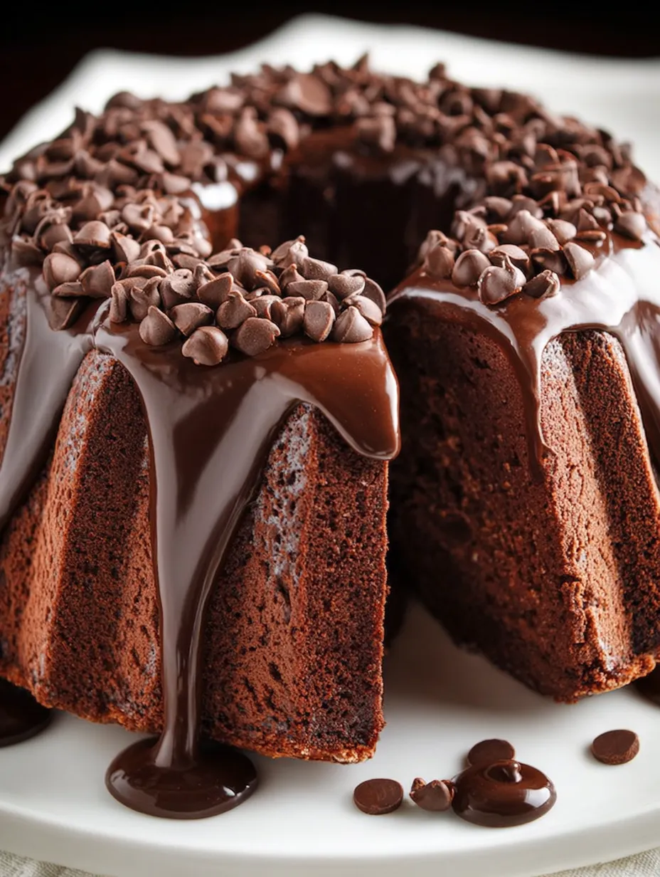 Ein Schokoladenkuchen mit Schoko-Frosting.