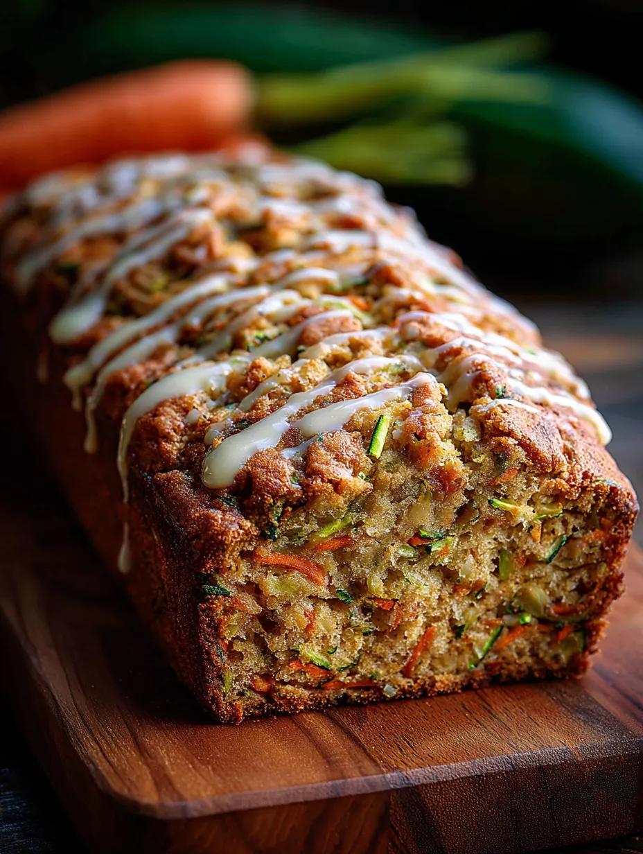 Ein frisches Brot mit Karotten oben drauf.