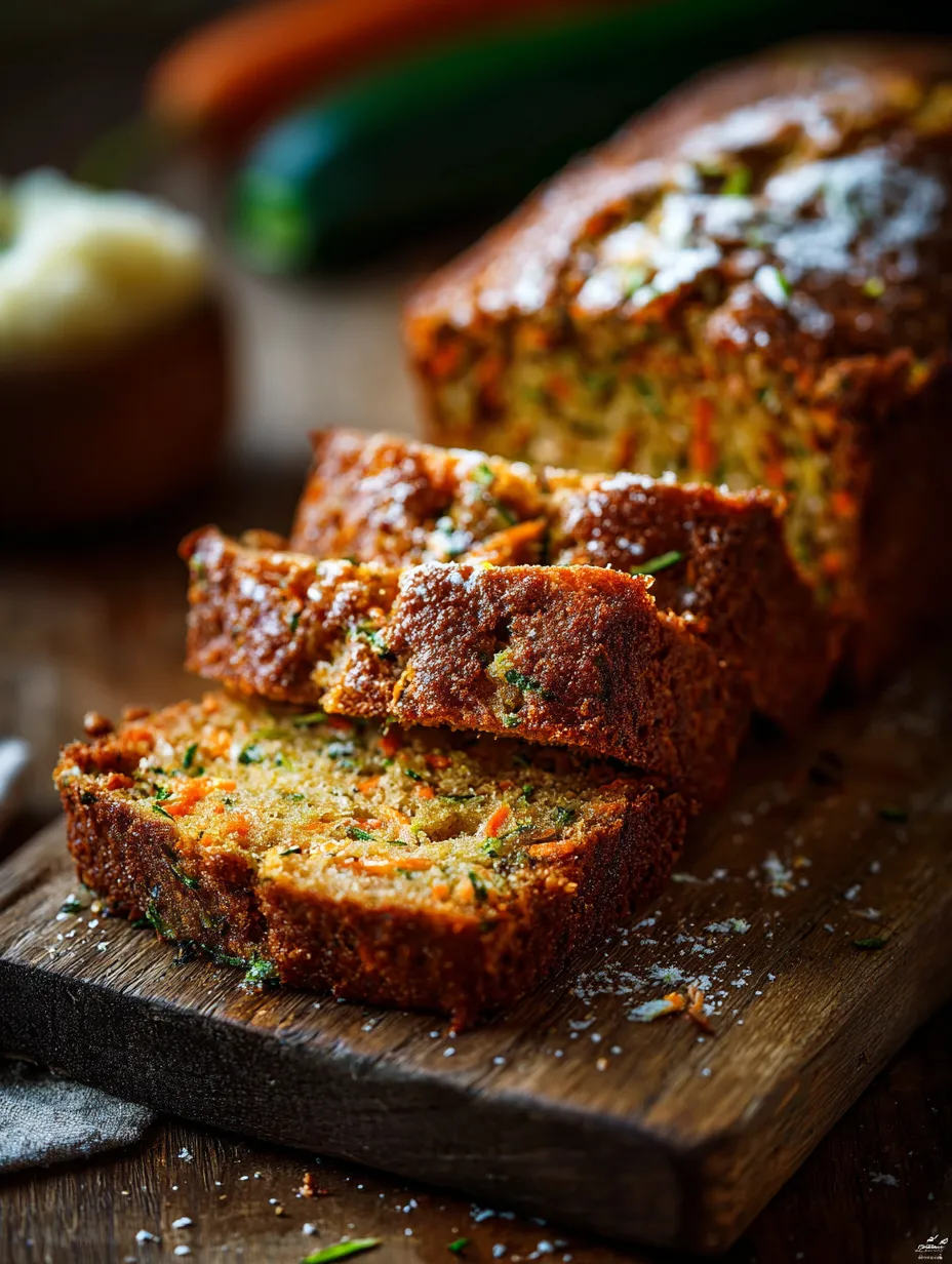 Ein Laib Brot mit Karotten obendrauf.
