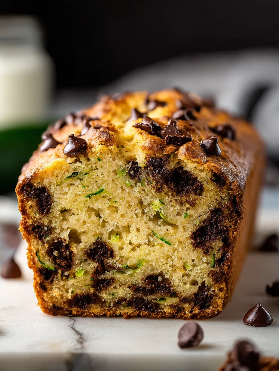 Ein Bread mit Chocolate-Chips und Zwiebeln.