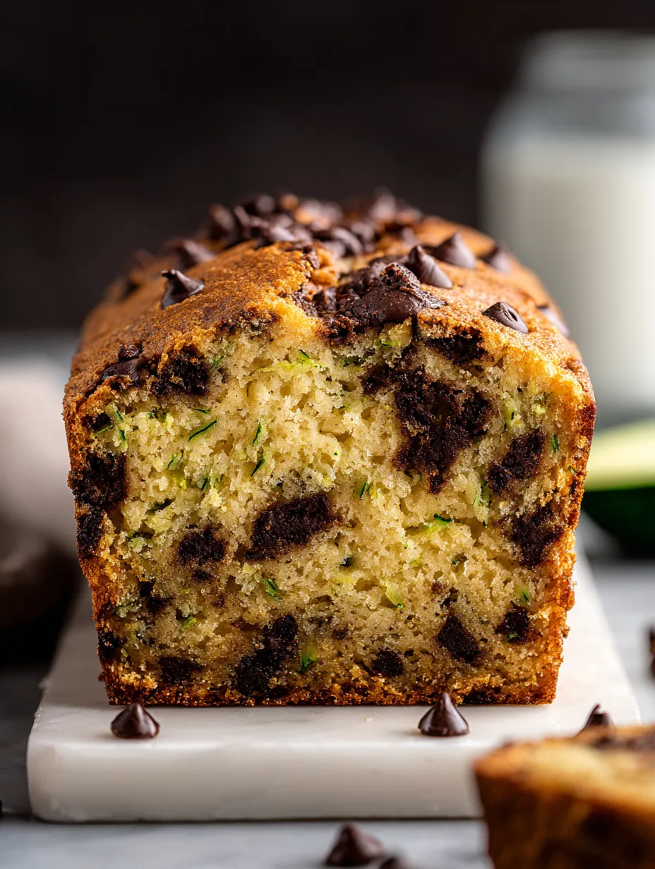 Ein Bread mit Chocolate-Chips und Zitrone.