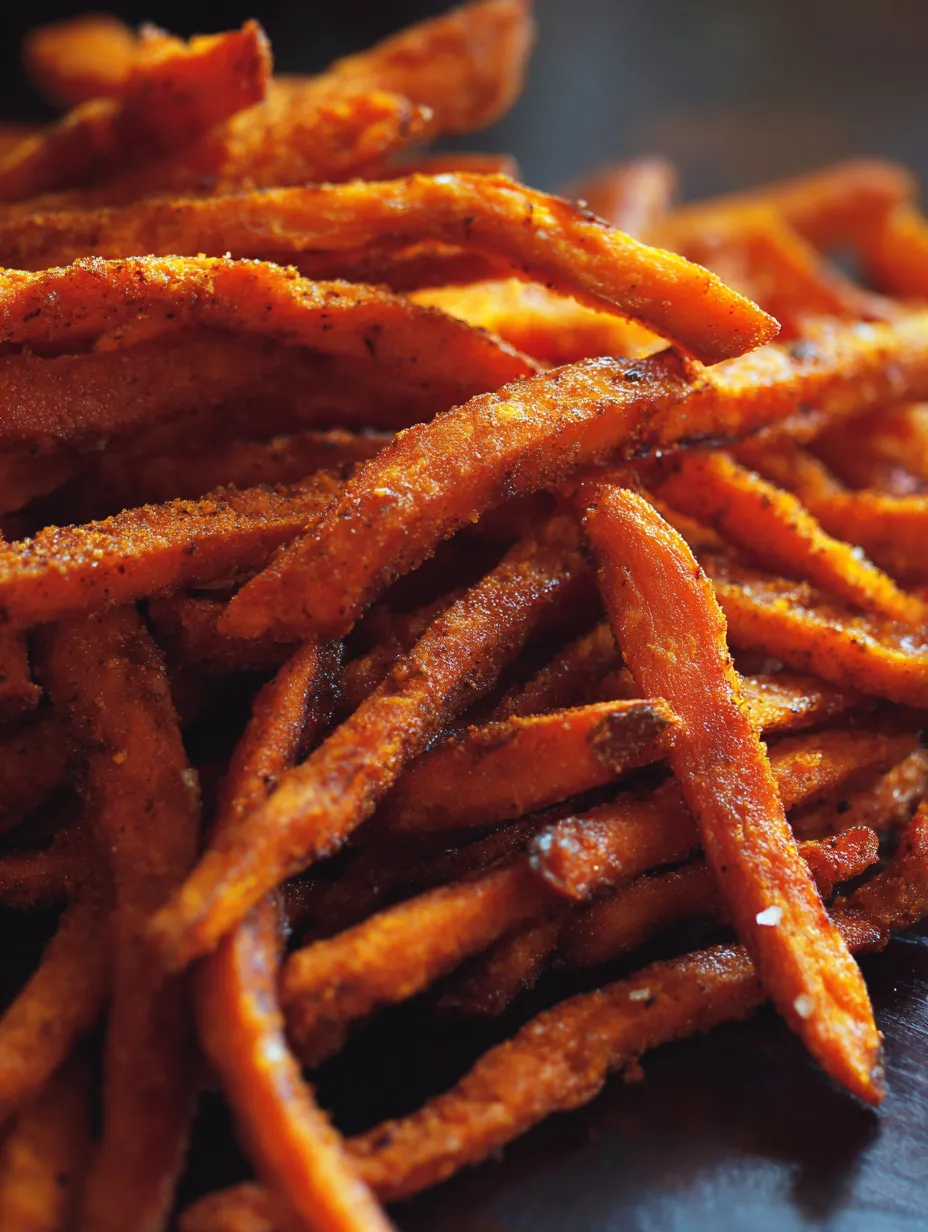 Eine Schüssel mit frittierten Karotten, die in dichten Bündeln auf einem Teller liegen.