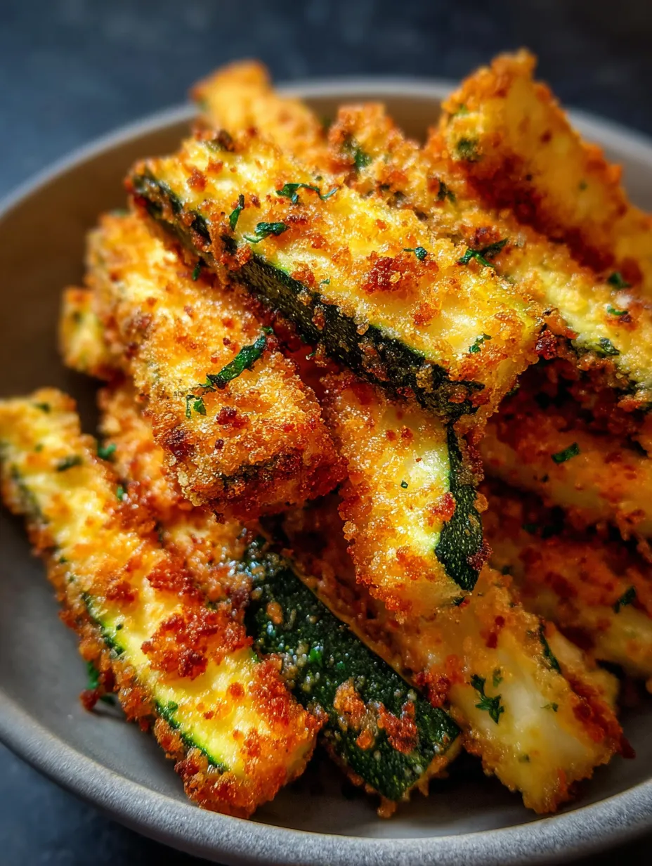 Ein Schmelztopf mit Zucchini-Streifen und Käse.