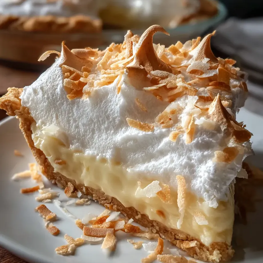 Ein Stück Käsekuchen mit weißen Käsekugeln auf einem weißen Teller.
