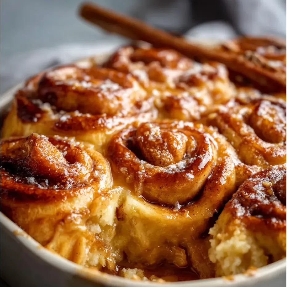 Ein Batch von Rollkuchen in einem Behälter.