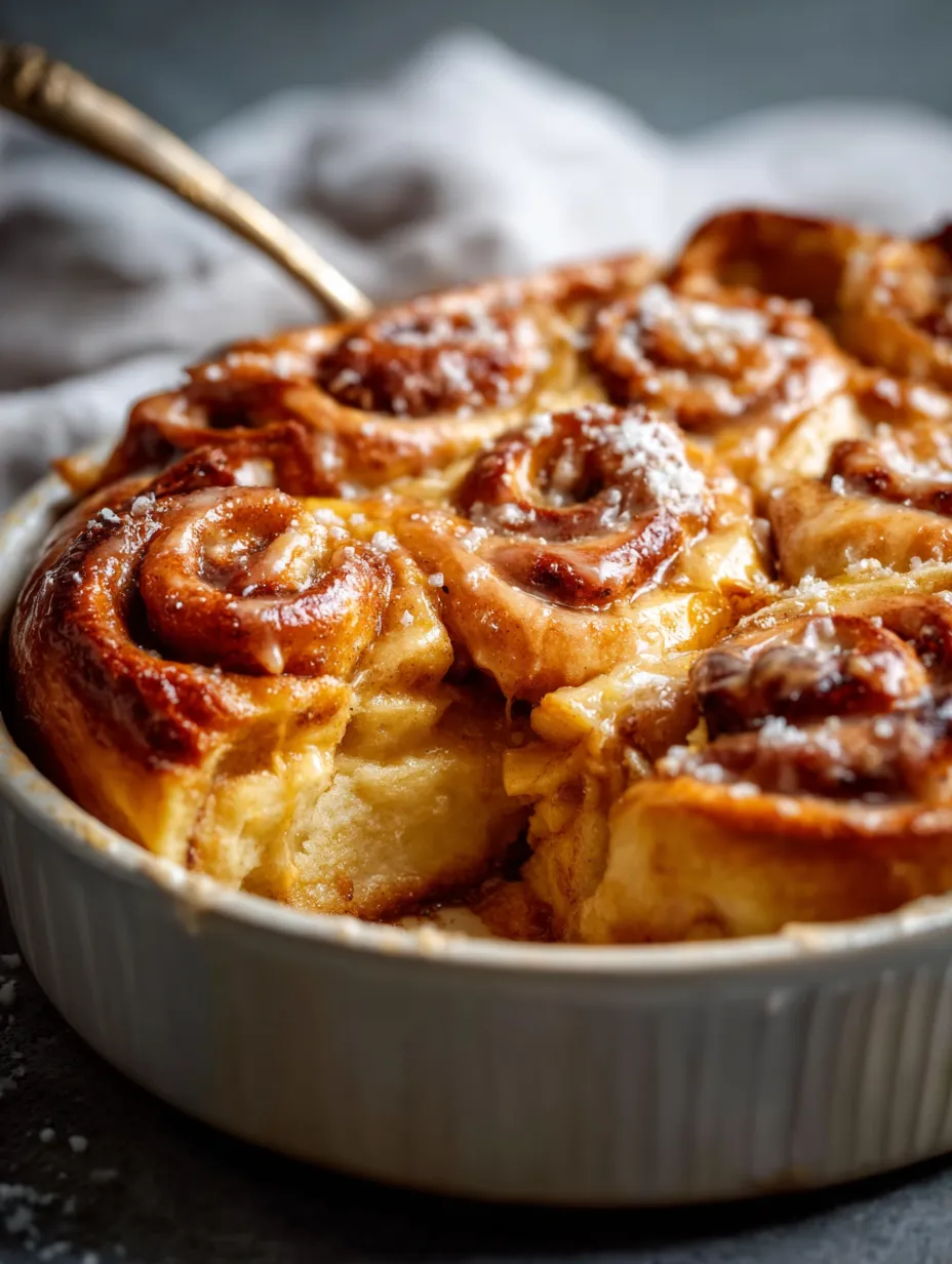 Ein weißer Teller mit einem Kuchen, der aus Rollen und Schaumkugelchen besteht.