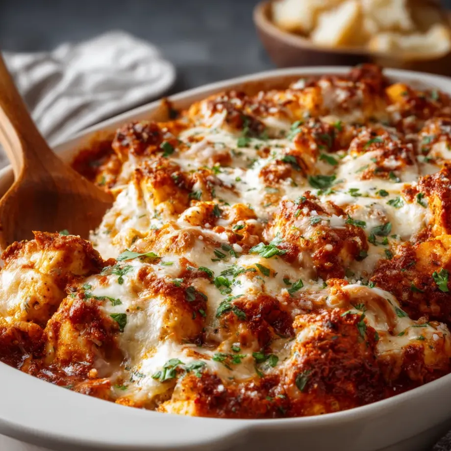 Ein weißer Teller mit einer Mischung aus Pasta, Käse und Tomaten.