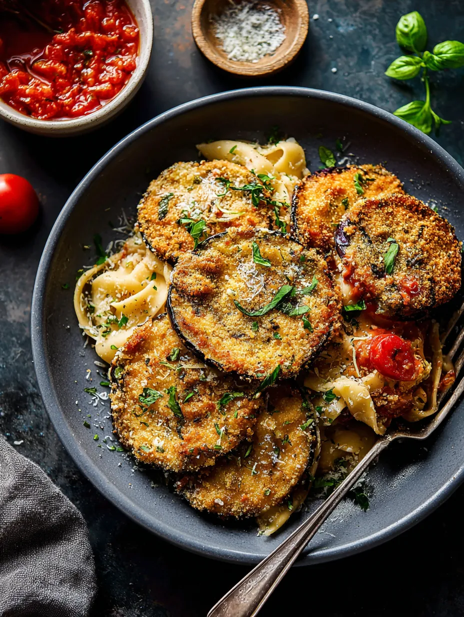 Ein Plate mit Pasta, Tomaten, Zwiebeln und Eiern.