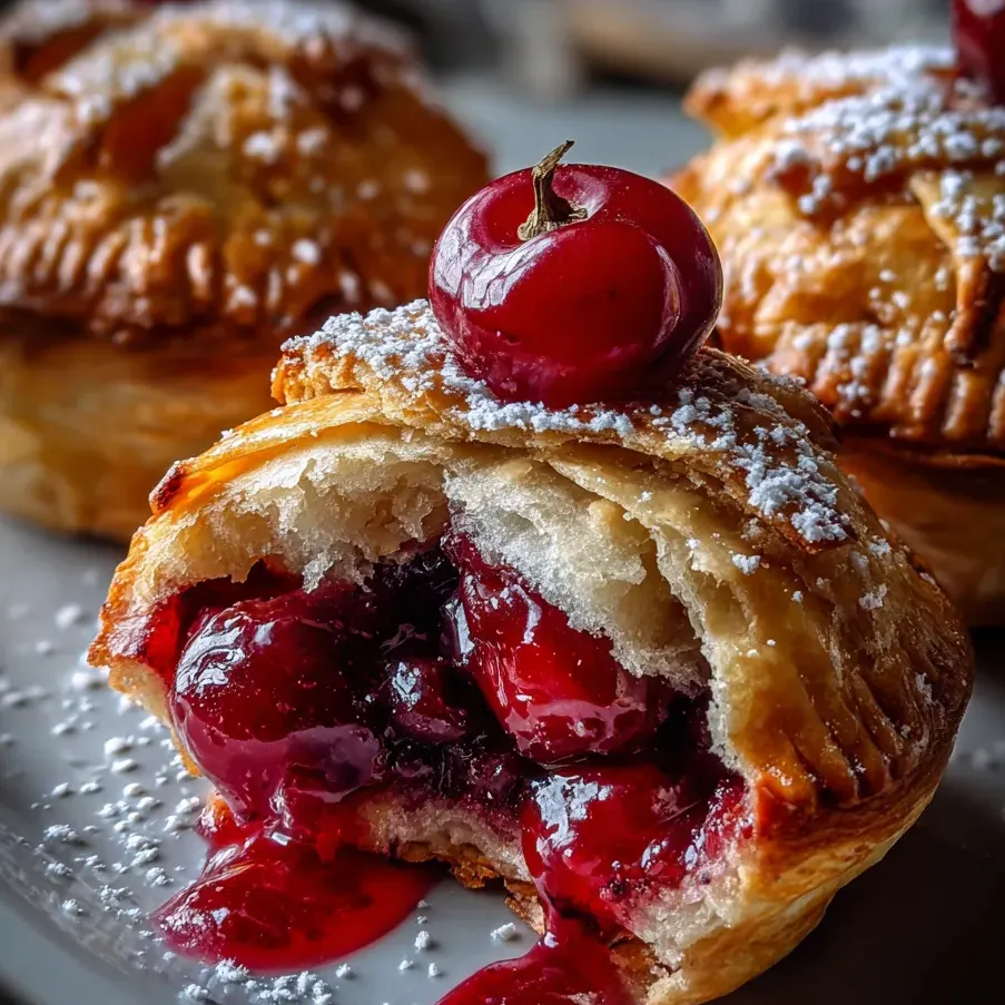 Ein weißer Teller mit zwei Kuchen, die mit Zitronen und Zucker bestreut sind.