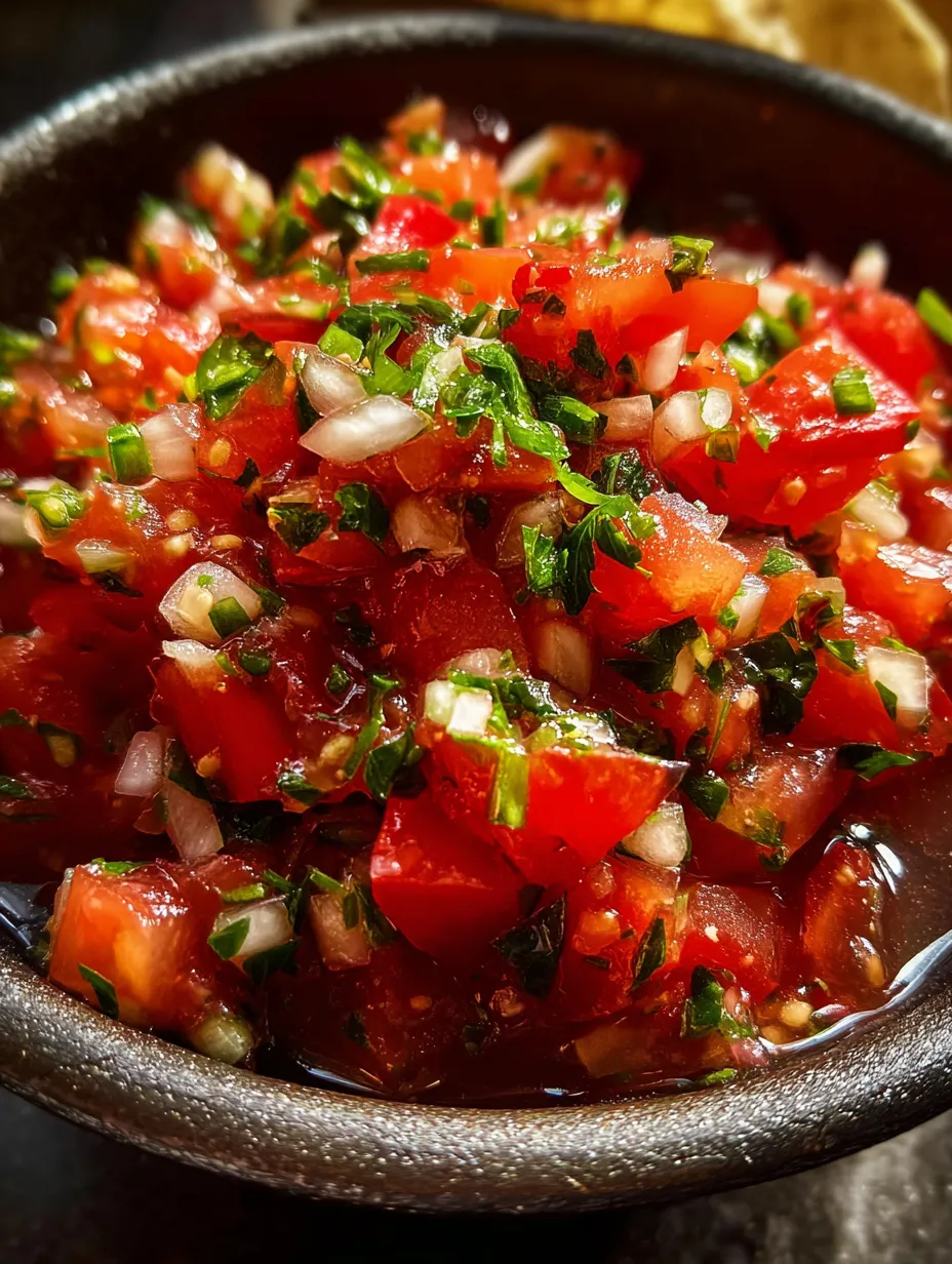 Ein Schmelztiegel mit einer Mischung aus Tomaten, Zwiebeln, Paprika und Knoblauch.
