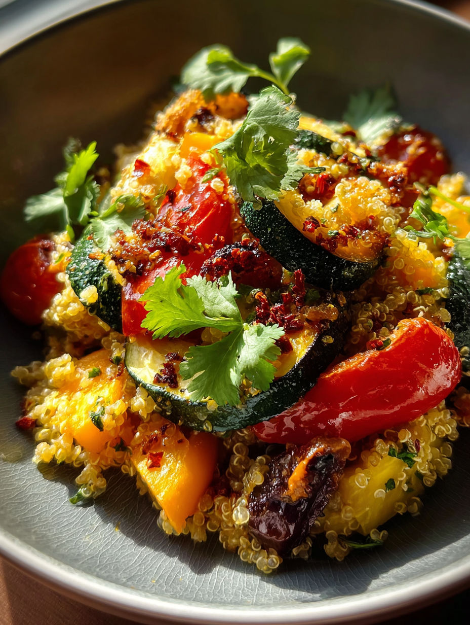 Ein Teller mit verschiedenem Gemüse.