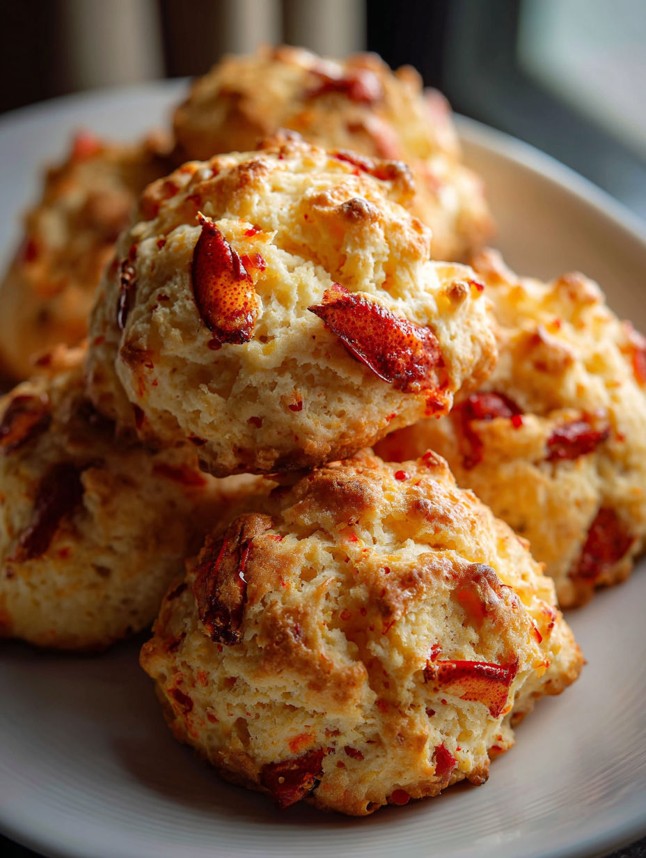 Ein Teller voller leckerer Kekse.