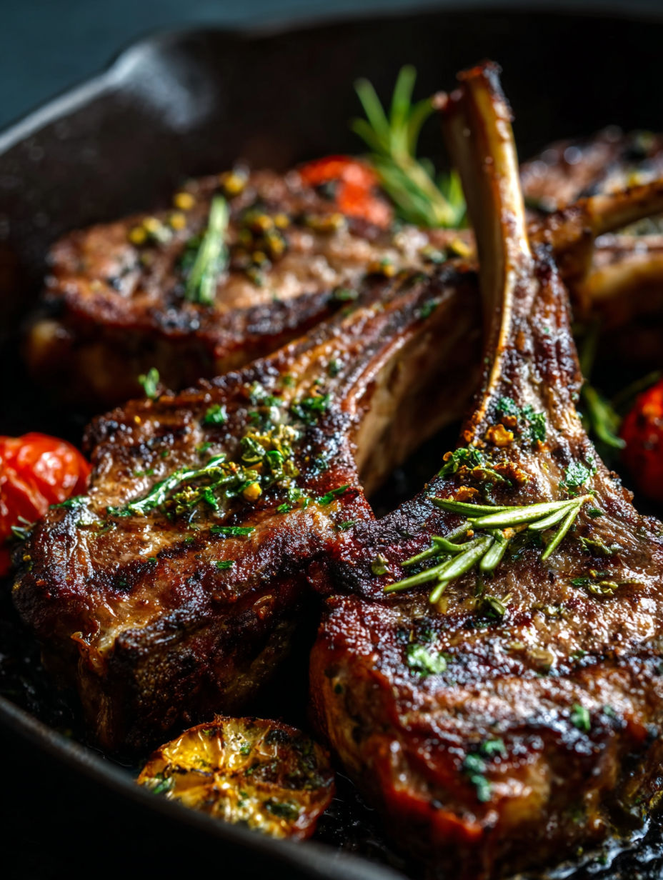 Ein leckeres Gericht mit Fleisch und Gemüse.