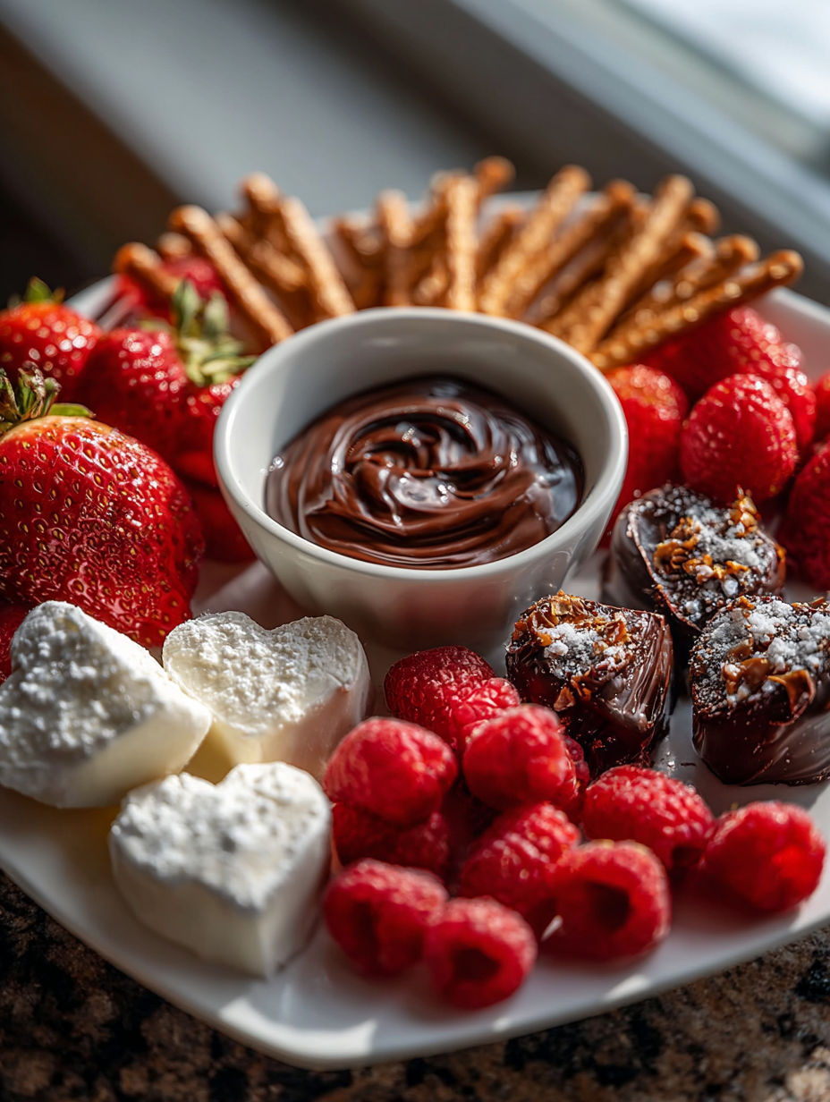 Ein Teller mit leckerem Essen.