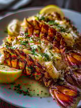 Gegrillte Hummerschwänze mit Knoblauch-Zitronen-Butter