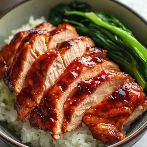 Eine Schüssel mit Reis und Fleisch.