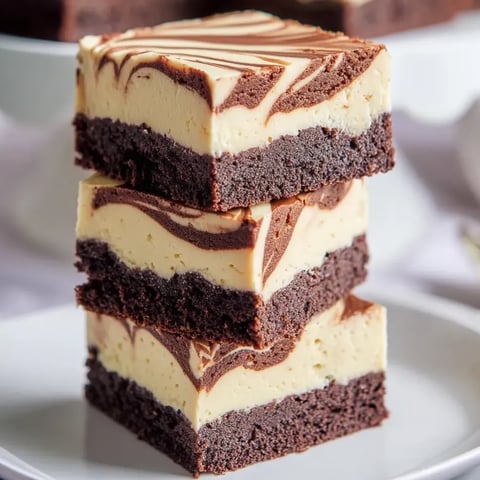 Drei Schichten saftiger Schokokuchen.