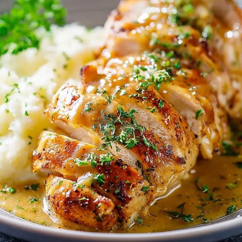 Teller mit Hähnchen und Kartoffeln.