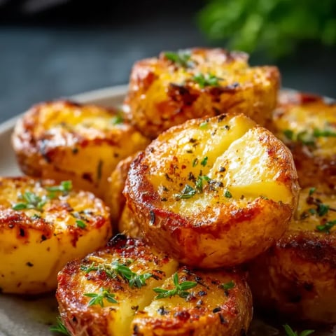 Eine Platte mit frisch zubereiteten Kartoffeln, die in verschiedenen Größen und Formen vorliegen.