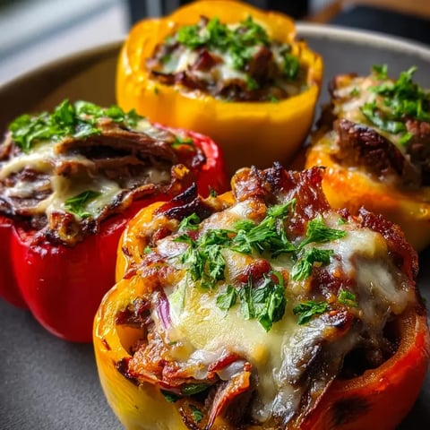 Ein Schmelztopf mit Rindfleisch und Zwiebeln.