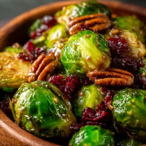 Ein Holzschälchen mit einer Mischung aus Brusselkuss, Nüssen und Beeren.