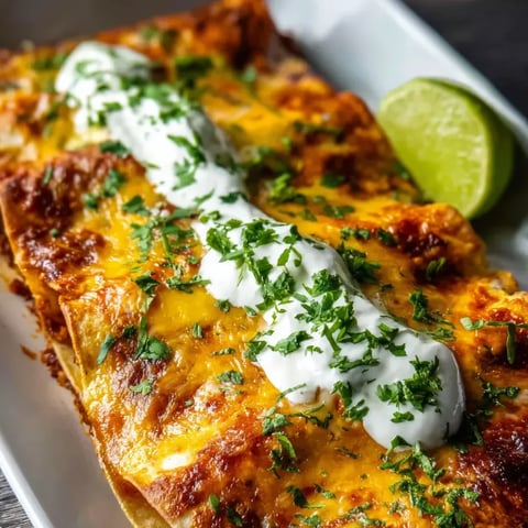 Eine Tortilla mit Käse und Mayonnaise auf einem Plate.
