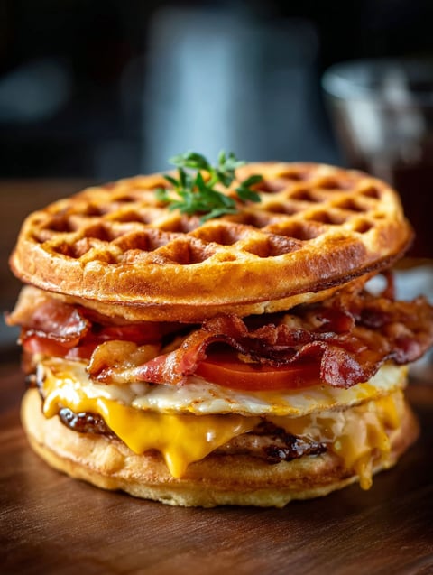 Eine leckere mit Käse belegte Pizza.