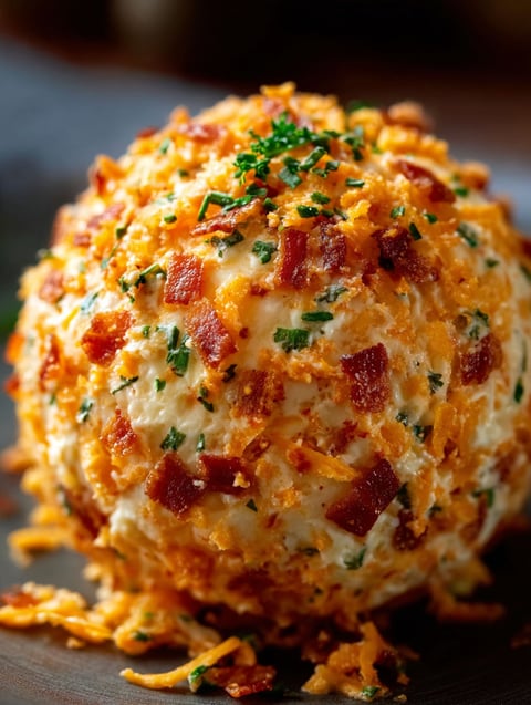 Ein leckeres Gericht mit Speck und Käse.